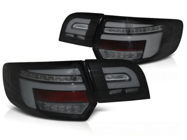 Baklykter Audi A3 8P 5D 03-08 5D Sportback LED Bar SEQ Svart – bilde 2 av 2