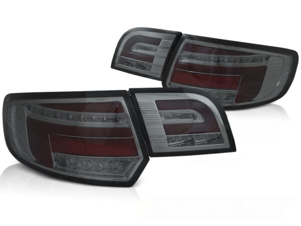 Baklykter Audi A3 8P 5D 03-08 5D Sportback LED Bar SEQ Røykfarget – bilde 2 av 2