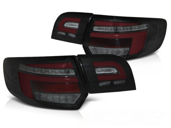 Baklykter Audi A3 8P 5D 03-08 5D Sportback LED Bar SEQ Svart – bilde 2 av 2