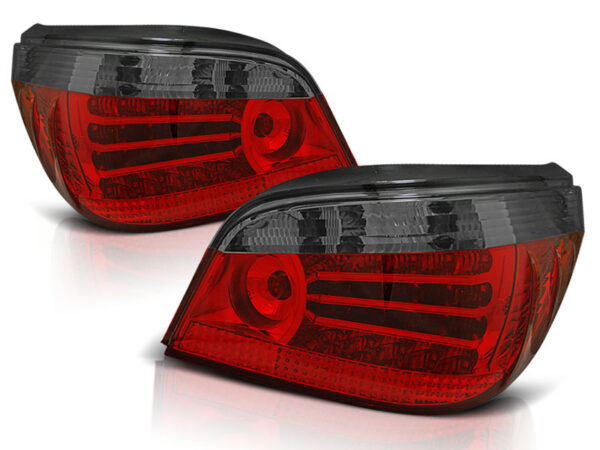 Baklykter BMW E60 07.03-07 Sedan LED Rød/Røykfarget – bilde 2 av 2