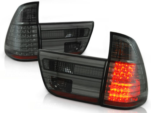 Baklykter BMW X5 E53 09.99-10.03 LED Røykfarget – bilde 2 av 2