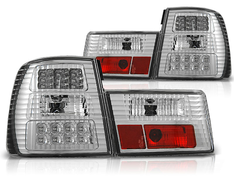 Baklykter Bmw E34 02.88-12.95 Sedan Led Chrome - Bilde 2