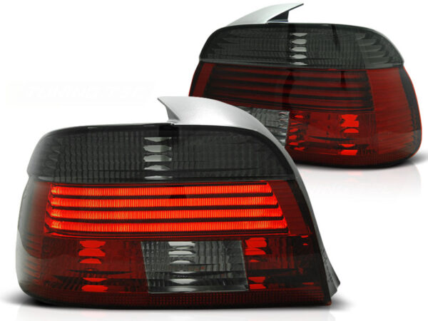 Baklykter BMW E39 09.00-06.03 Sedan LED Rød/Røykfarget – bilde 2 av 2