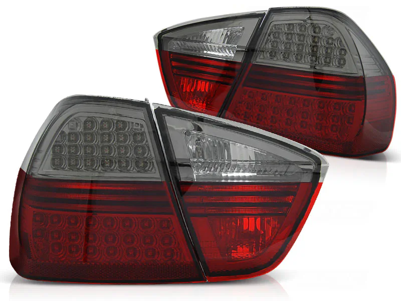 Baklykter Bmw E90 03.05-08.08 Led Red Smoke - Bilde 2