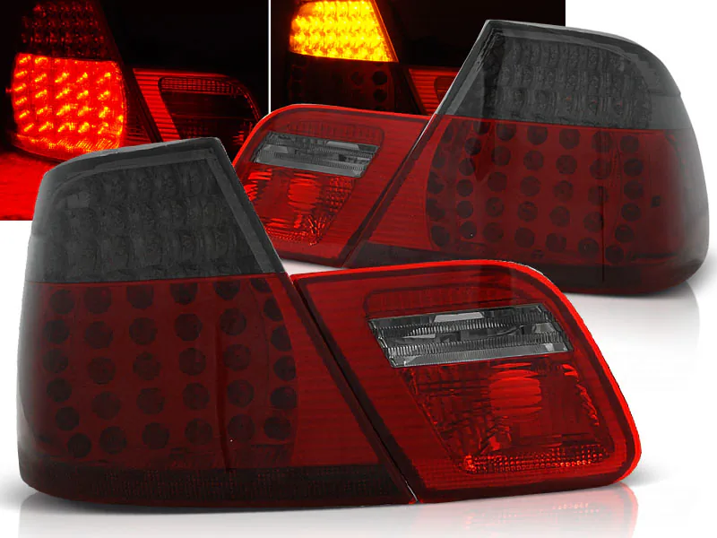 Baklykter Bmw E46 04.99-03.03 Coupe Led Red Smoke
