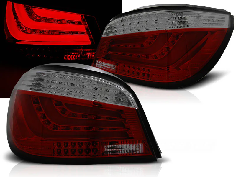 Baklykter Bmw E60 07.03-02.07 Led Bar Red Smoke