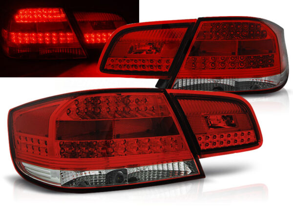 Baklykter BMW E92 09.06-03.10 Coupé LED Rød/Hvit – bilde 1 av 2