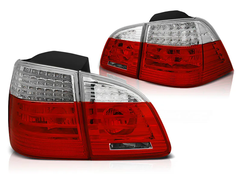 Baklykter Bmw E61 04-03.07 Touring Led Red White - Bilde 2