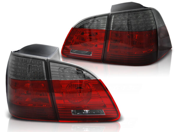 Baklykter BMW E61 04-03.07 Touring LED Rød/Røykfarget – bilde 2 av 2