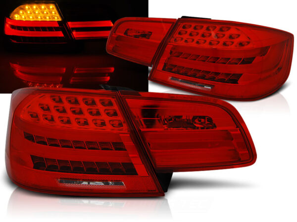 Baklykter WHIE BMW E92 09.06-03.10 Coupé LED Bar Rød – bilde 1 av 2