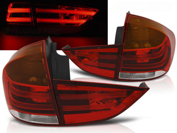 Baklykter BMW X1 E84 10.09-07.12 LED Rød/Hvit – for original LED – bilde 1 av 2