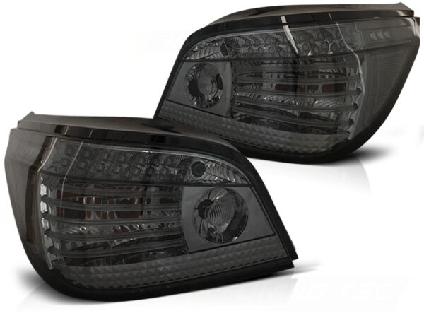 Baklykter BMW E60 07.03-07 Sedan LED SEQ Røykfarget – bilde 2 av 2
