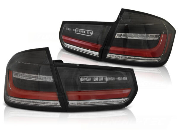 Baklykter BMW F30 11-18 Sedan F30 LED Bar SEQ Svart – bilde 2 av 2