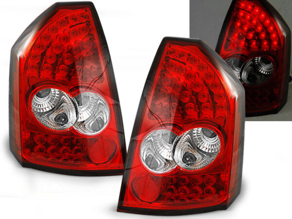 Baklykter Chrysler 300C 05-08 Sedan LED Rød/Hvit – bilde 1 av 2