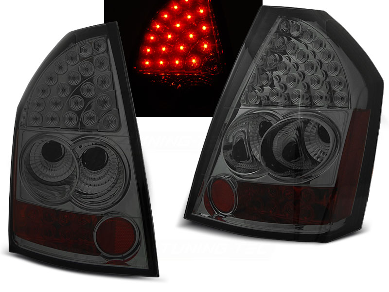 Baklykter Chrysler 300c / 300 08-10 Smoke Led