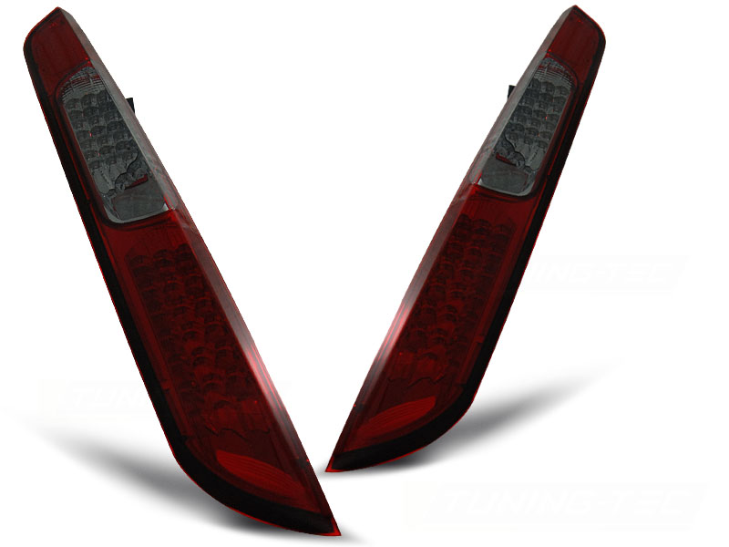 Baklykter Ford Focus MK2 09.04-08 HB Red Smoke Led - Bilde 2