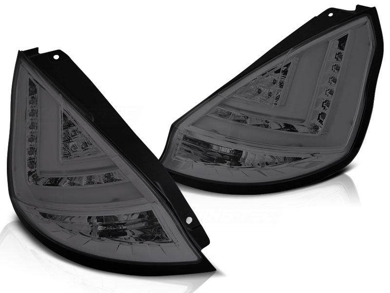 Baklykter Ford Fiesta MK7 08-12 HB Smoke Led Bar - Bilde 2