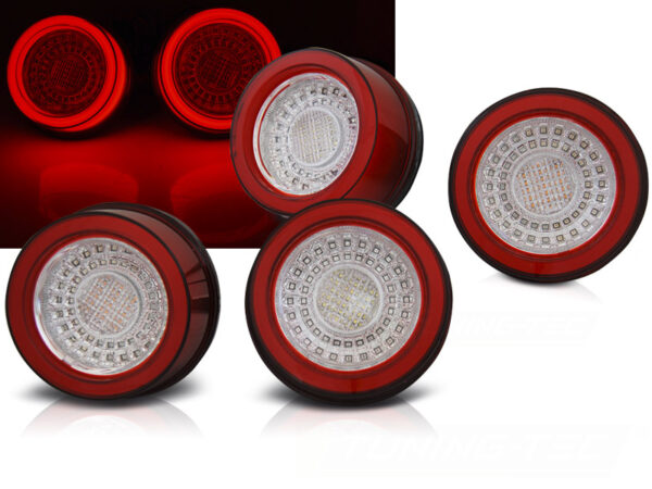 Baklykter Ferrari F355/F360 LED Bar Rød/Hvit – bilde 1 av 2
