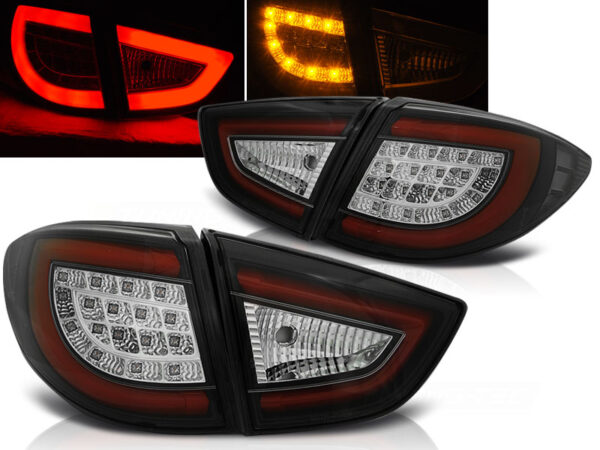 Baklykter Hyundai IX35 09-09-.13 LED Bar Svart – bilde 1 av 2
