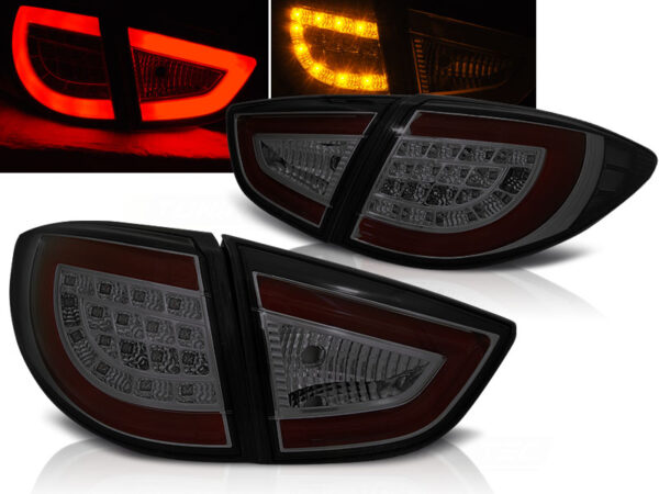 Baklykter Hyundai IX35 09-09-.13 LED Bar Røykfarget – bilde 1 av 2