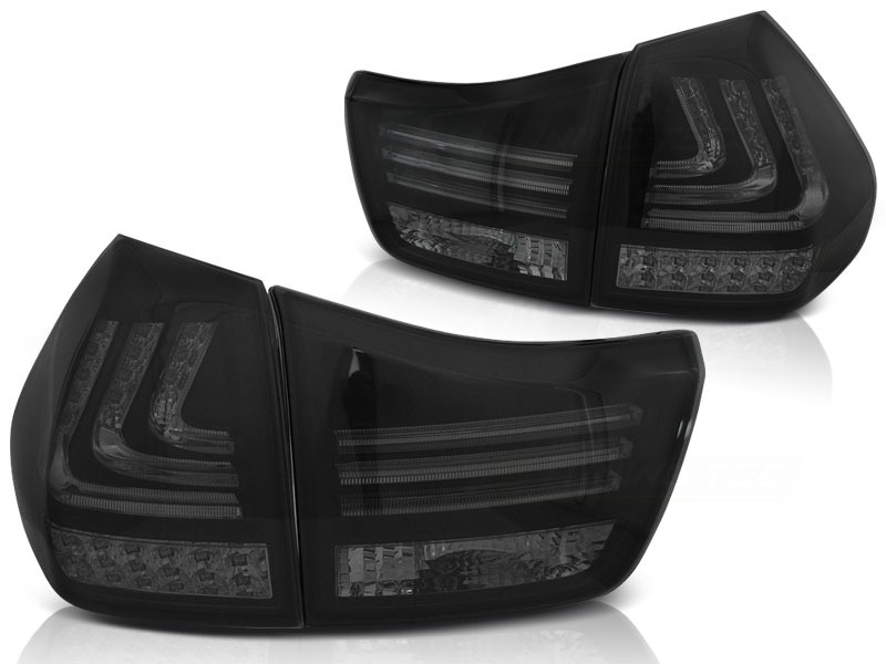 Baklykter Lexus RX 330 / 350 03-08 Led Bar Smoke Black - Bilde 2