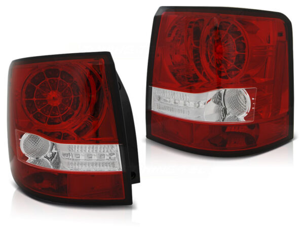 Baklykter Land Rover RANGE ROVER SPORT 05-09 LED Rød/Hvit – bilde 2 av 2
