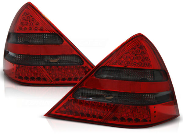 Baklykter Mercedes R170 SLK 04.96-04 LED Rød/Røykfarget – bilde 2 av 2