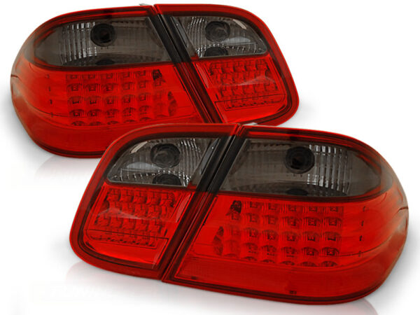 Baklykter Mercedes W208 CLK 03.97-04.02 Coupé, Cabrio LED Rød/Røykfarget – bilde 2 av 2