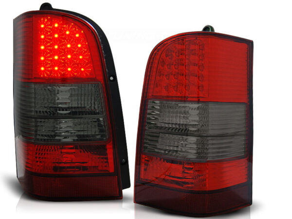 Baklykter Mercedes Vito V-KLASA W638 96-03 LED Rød/Røykfarget – bilde 2 av 2