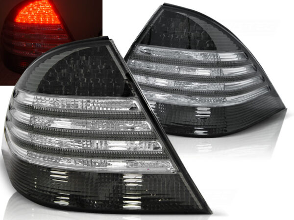 Baklykter Mercedes W220 S-Class 09.98-05.05 LED Røykfarget – bilde 1 av 2