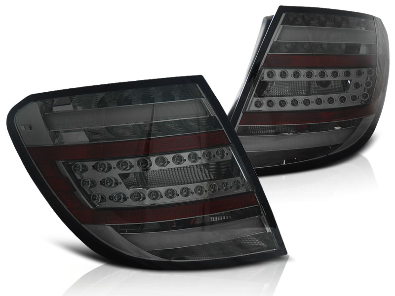 Baklykter Mercedes C-Klasse W204 Kombi 07-10 Led Bar Smoke - Bilde 2
