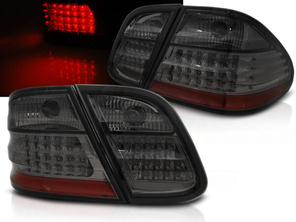 Baklykter Mercedes W208 CLK 03.97-04.02 Coupé, Cabrio LED Røykfarget – bilde 1 av 2