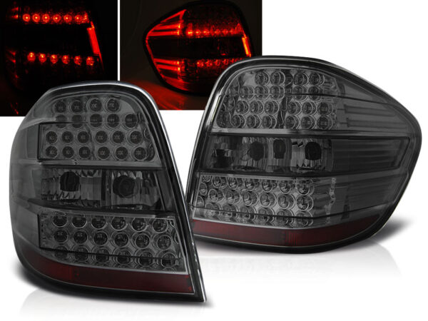 Baklykter Mercedes M-Class W164 05-08 LED Røykfarget – bilde 1 av 2