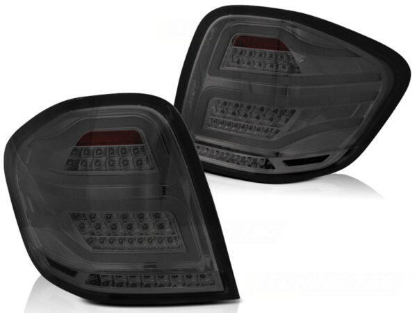 Baklykter Mercedes M-Class W164 05-08 LED Bar Røykfarget – for original LED – bilde 2 av 2