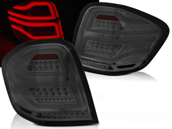 Baklykter Mercedes M-Class W164 09-11 LED Bar Røykfarget – for original LED – bilde 1 av 2