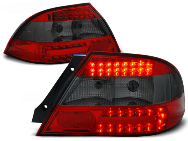 Baklykter Mitsubishi Lancer 7 Sedan 04-07 LED Rød/Røykfarget – bilde 2 av 2