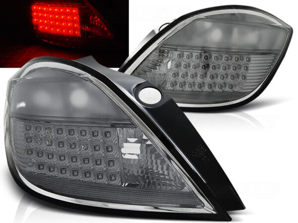 Baklykter Opel Astra H 03.04-09 5D Hatchback 5D LED Røykfarget – bilde 1 av 2