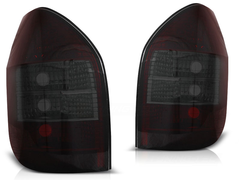 Baklykter Opel Zafira 04.99-06.05 Red Smoke Led - Bilde 2