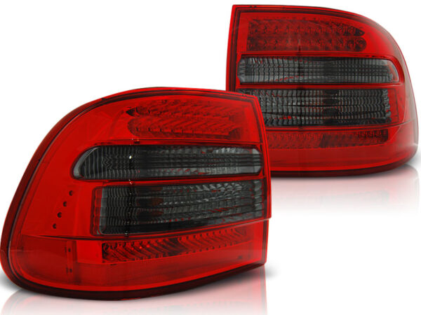 Baklykter Porsche Cayenne 02-06 LED Rød/Røykfarget – bilde 2 av 2