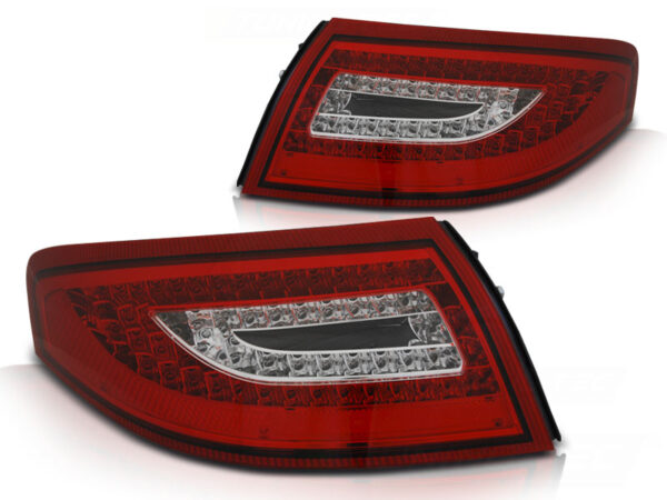 Baklykter Porsche 911 996 99-04 LED Rød/Hvit – bilde 2 av 2