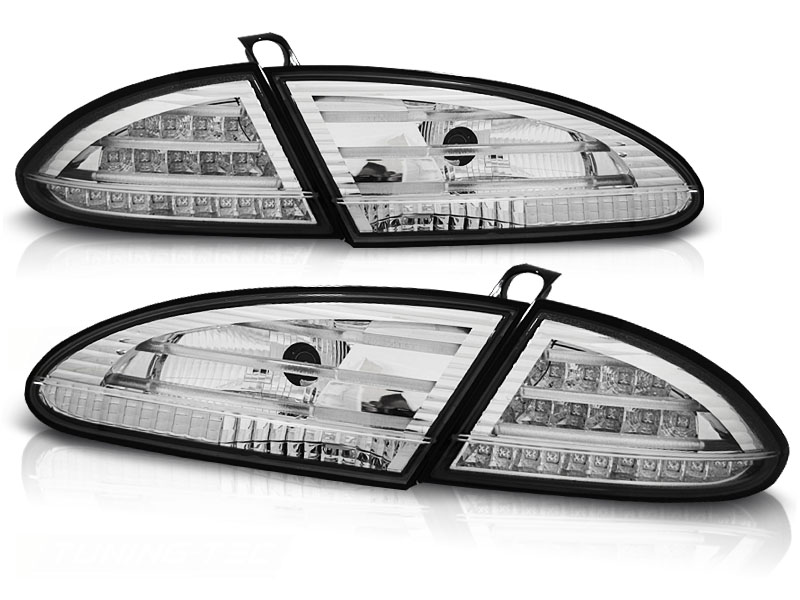 Baklykter Seat Leon 06.05-09 Led Chrome - Bilde 2