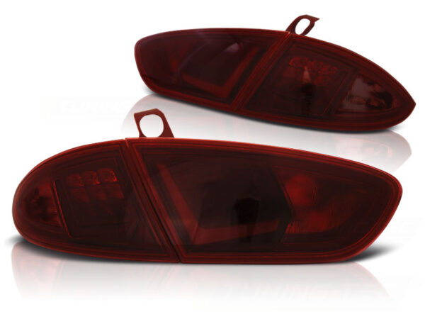 Baklykter Seat Leon 03.09-12 LED Bar Rød/Røykfarget – bilde 2 av 2