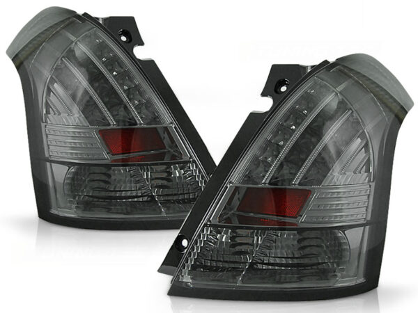 Baklykter Suzuki SWIFT 05-.05-10 LED Røykfarget – bilde 2 av 2