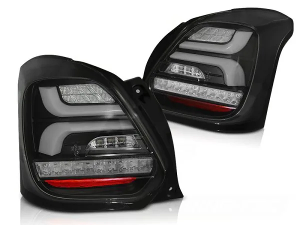 Baklykter Suzuki SWIFT VI 17-23 LED Bar SEQ Svart – for original LED – bilde 2 av 2