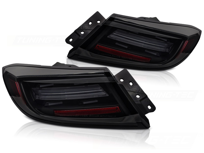 Baklykter Toyota Gr86 21- Led Bar Black Smoke Seq - Bilde 2