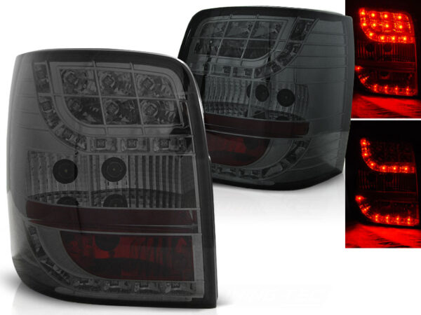 Baklykter VW Passat B5 96-00 Variant LED Røykfarget – bilde 1 av 2