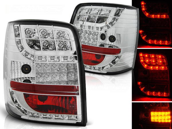 Baklykter VW Passat B5 96-00 Variant LED Krom – bilde 1 av 2