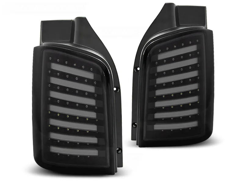 Baklykter VW T5 04.03-09 / 10-15 Led Smoke Black