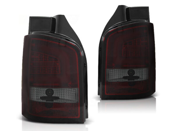 Baklykter VW T5 04.03-09 Bakluke LED Bar Rød/Røykfarget – bilde 2 av 2