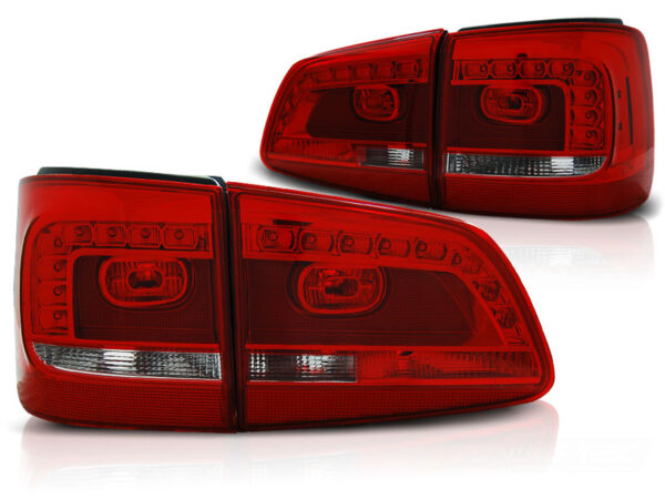 Baklykter VW TOURAN 08.10- LED Rød/Hvit – bilde 2 av 2
